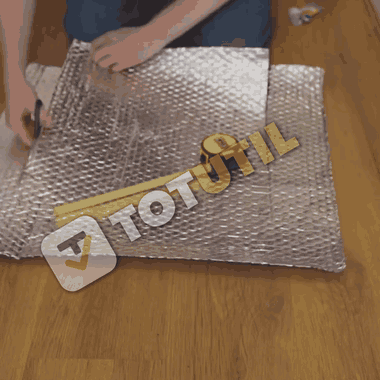 Set 5 folii pentru izolat cușca câinelui | 100 x 60 cm, se taie cu foarfeca