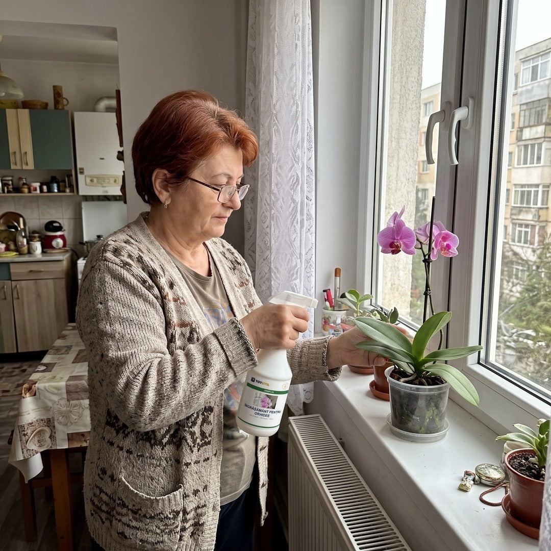 Îngrășământ lichid pentru orhidee, spray gata de folosit, 500 ml