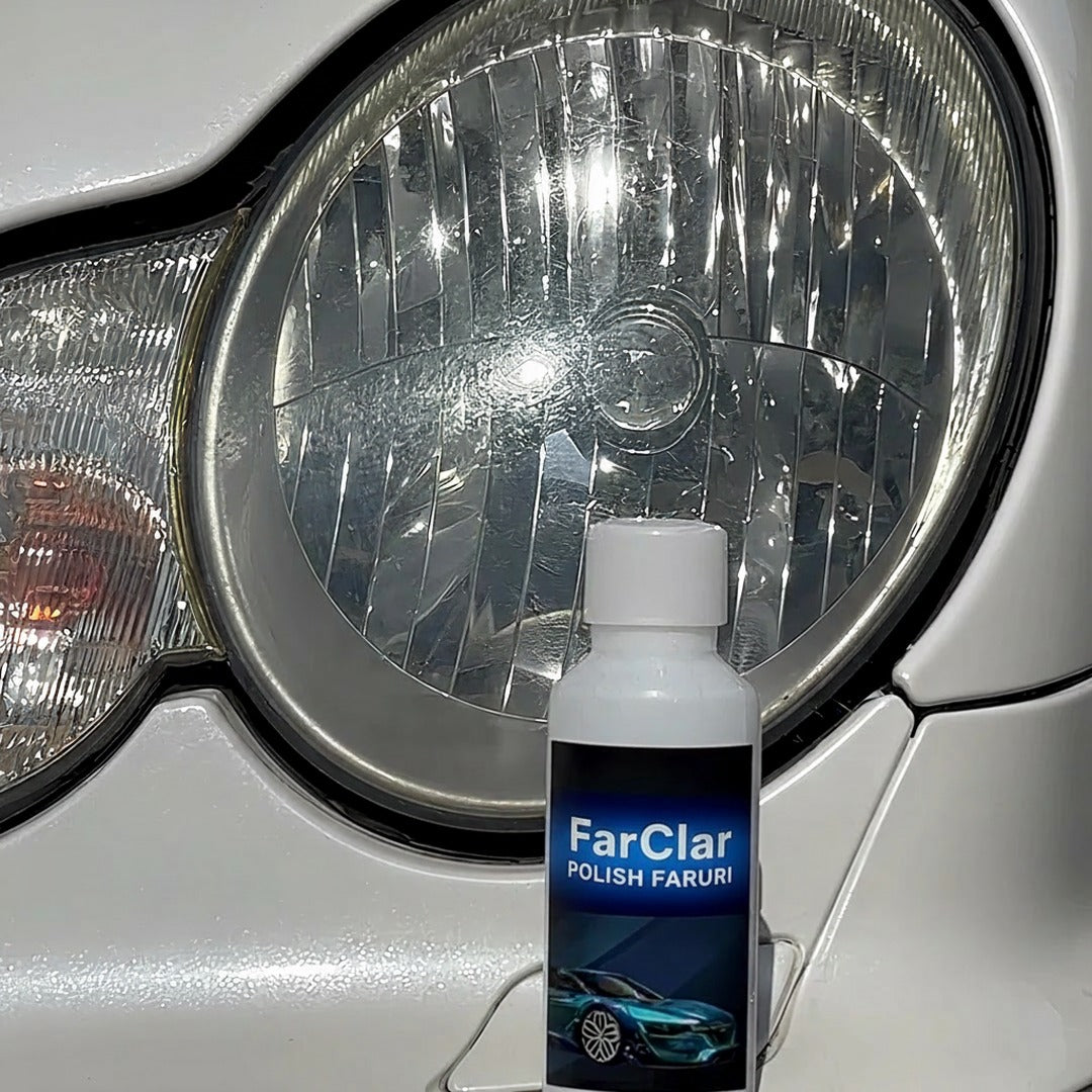 FarClar™ – Kit Complet Recondiționare Faruri Îngălbenite