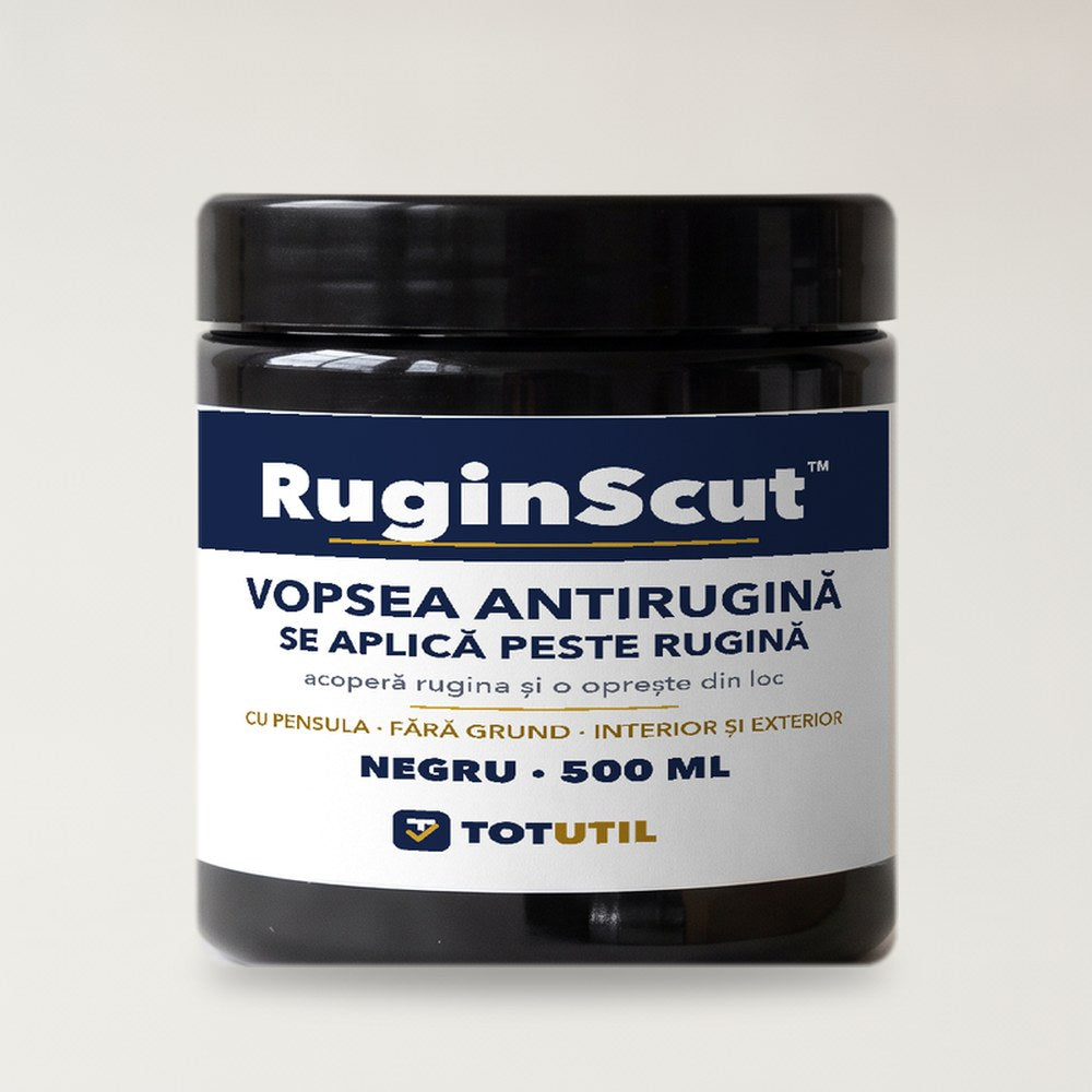 RuginScut™ – Vopsea antirugină care se aplică peste rugină | oprește rugina înainte să se extindă