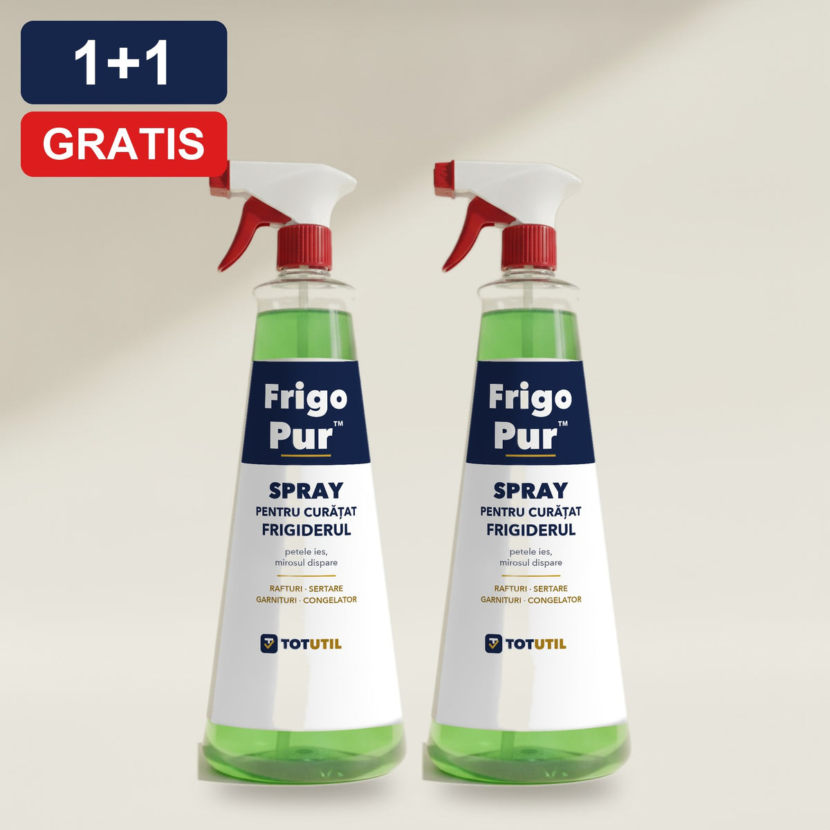 FrigoPur™ – Spray pentru Curățarea Frigiderului | 1+1 GRATIS