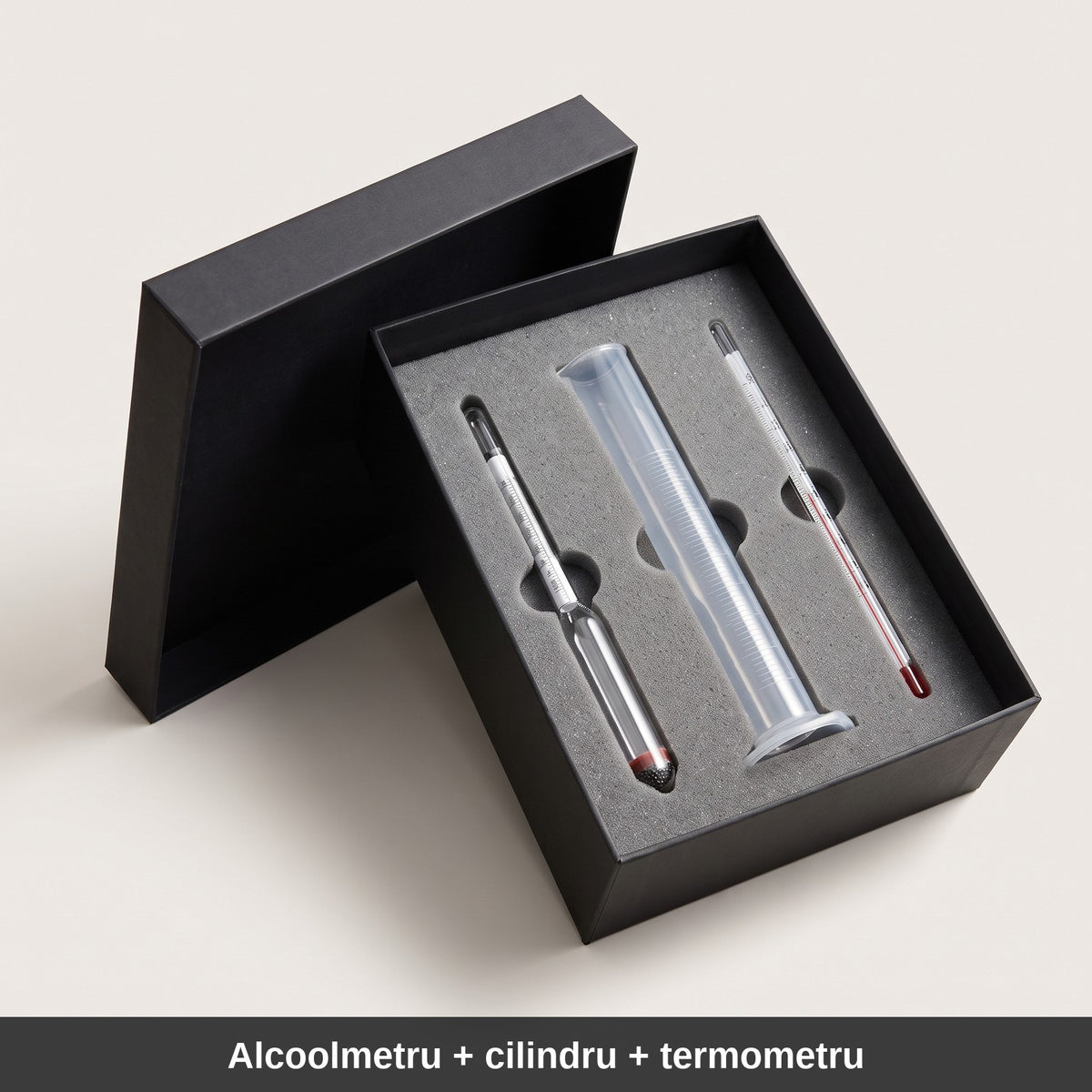 Kit alcoolmetru pentru țuică | afli pe loc câte grade are țuica ta