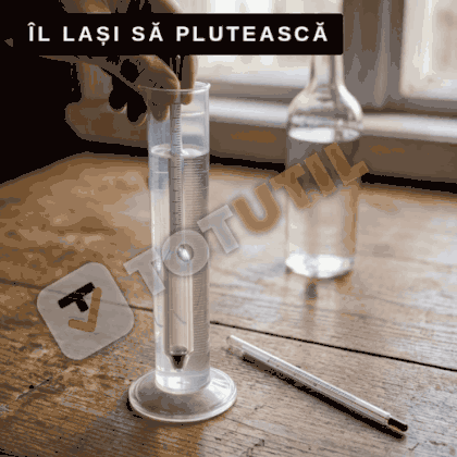 Kit alcoolmetru pentru țuică | afli pe loc câte grade are țuica ta