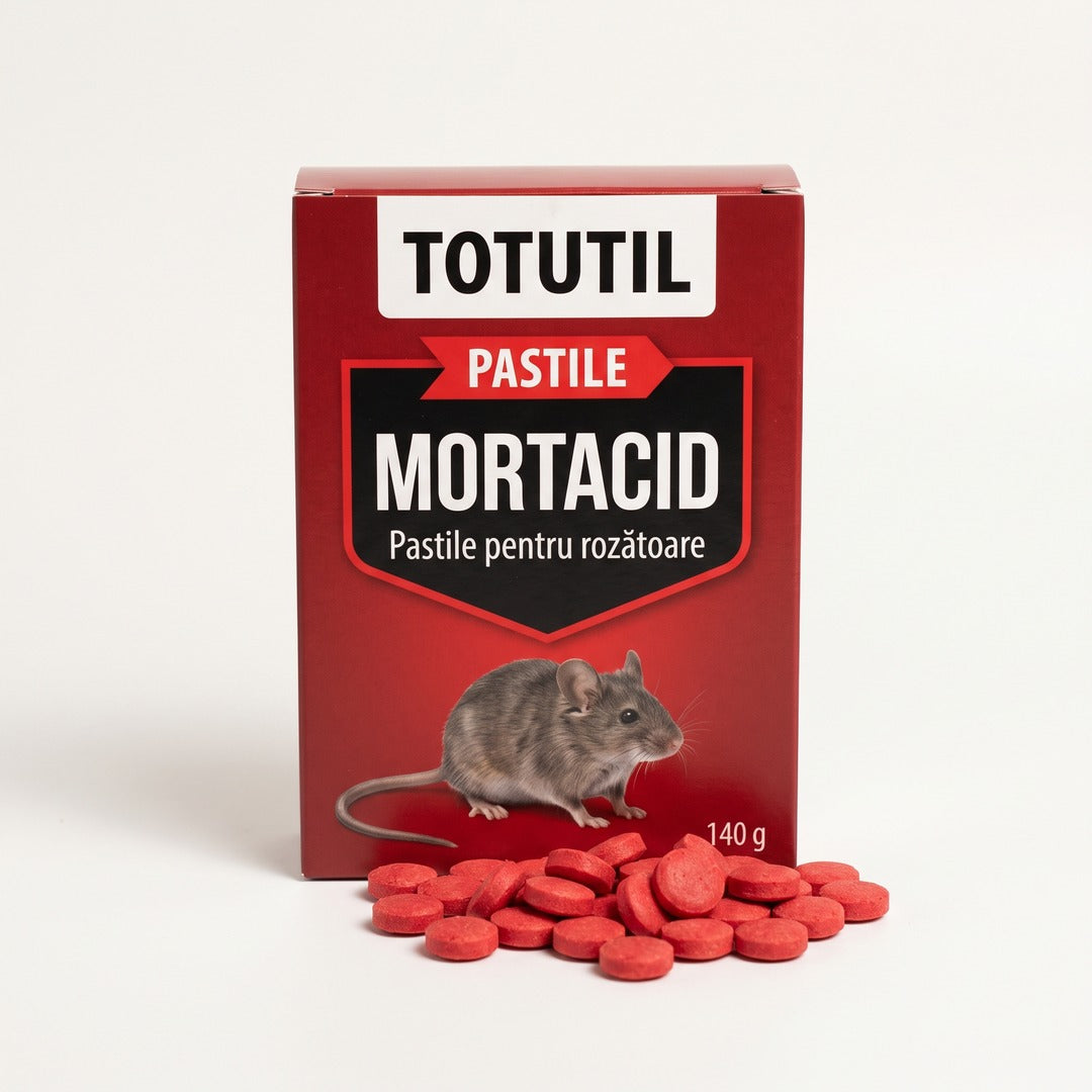 Pastilele MORTACID pentru rozătoare | 1+1 GRATIS — două cutii