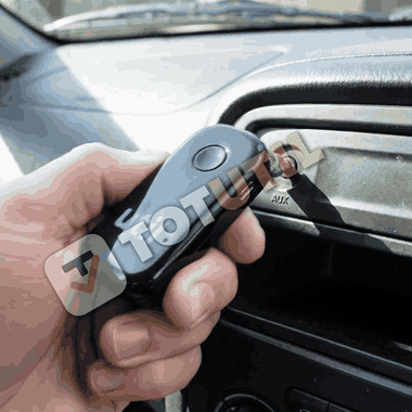 Receptor Bluetooth AUX cu baterie și microfon