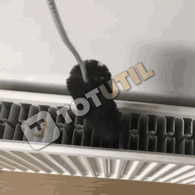 Perie flexibilă 69 cm pentru curățat caloriferul