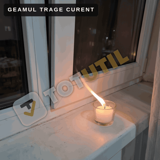 Kit termopan pentru regim de iarnă | geamul închis nu mai trage curent